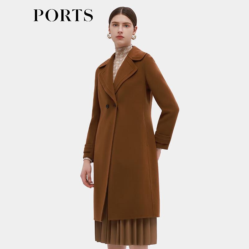 PORTS Women's Wool-Cashmere Blend Commuter Overcoat