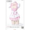 Moonlight Whispers Lingerie Seduction Pink Maid Maid Uniform Cosplay Sexy Show Stage Costume