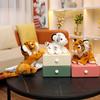 Fluffy Simulation Tiger Plush Toy Collection Forest Tiger Pillow Dolls  Children Gift