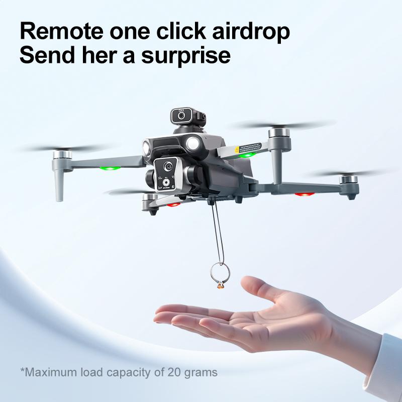 New K19 MAX GPS Drone Professional 8K Camera Aerial FPV Brush Avoiding Obstacle with Large Screen Remote Control Folding Drone