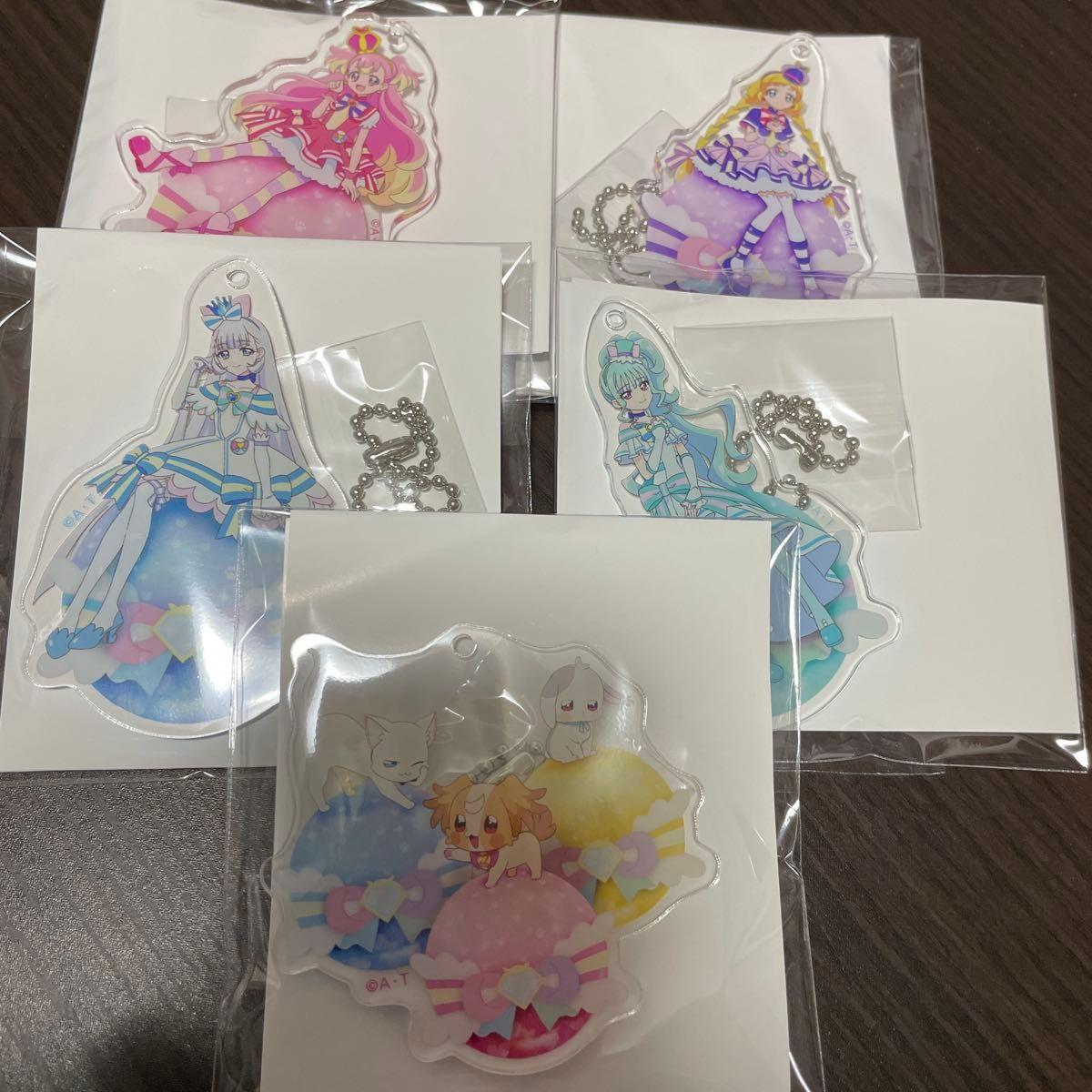 Used Ornament acrylic key chain Wandafuru PreCure PreCure