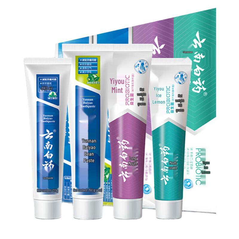 

Yunnan Baiyao Probiotic Toothpaste