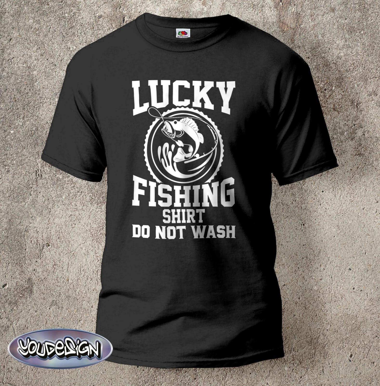 Lucky fishing shirt fun shirt angler T-shirt fishing Petrijünger saying L