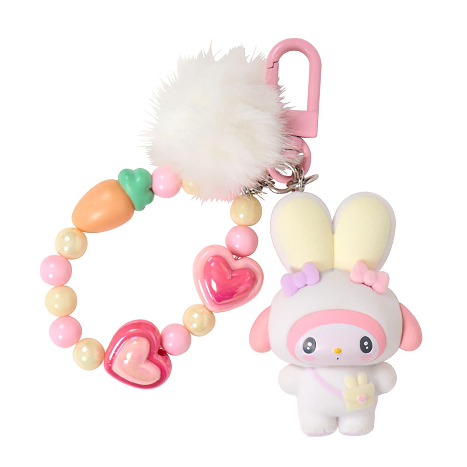 Sanrio Keychain Rabbit My Melody 776777 (Plump-Eared Club)