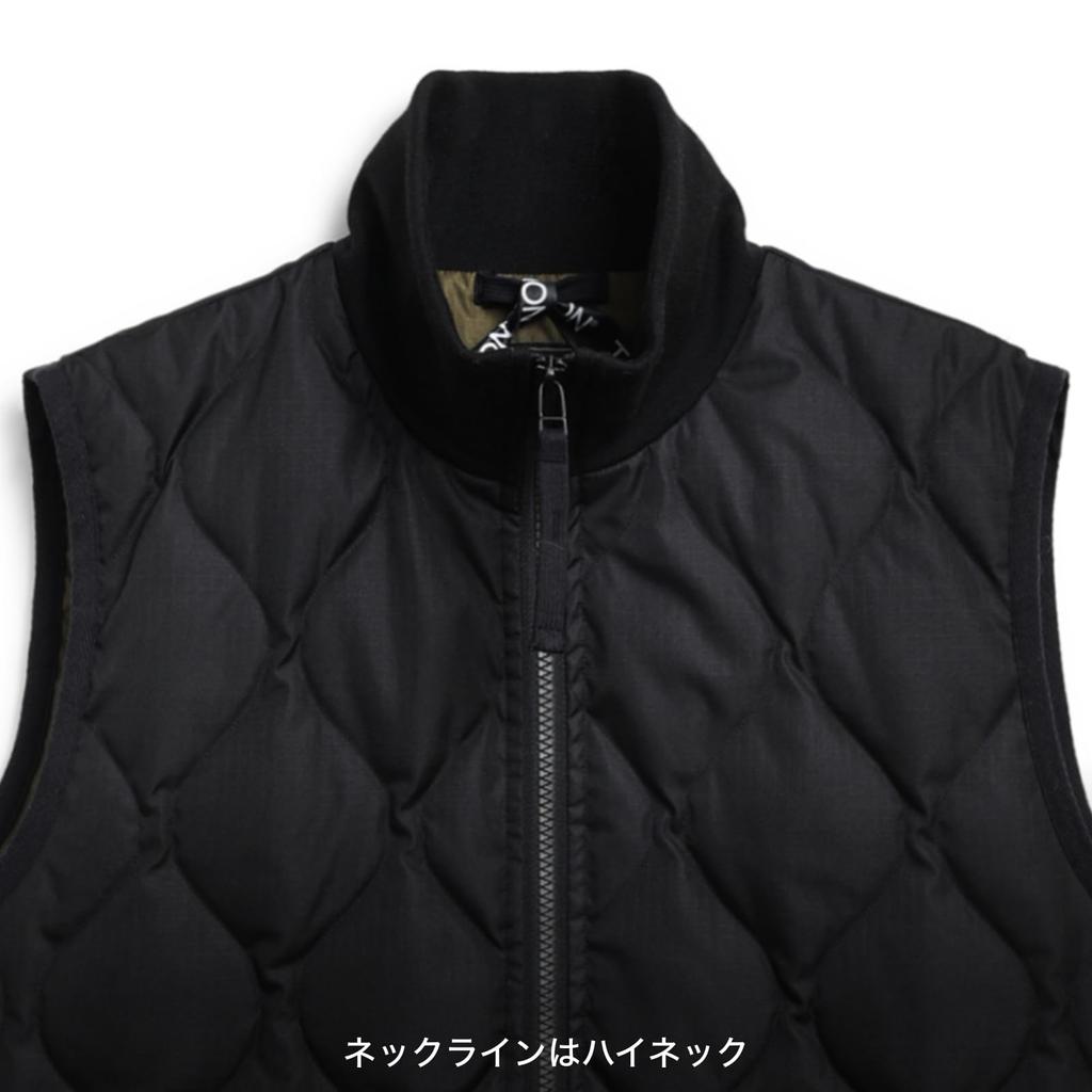 Taion Unisex Military High Neck Zip Down Vest 012ZML-1