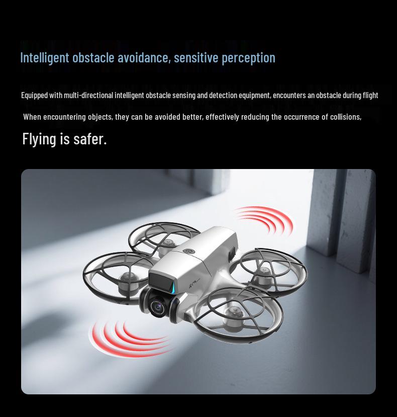 Brushless GT9 FPV Drone with HD Camera, Large Screen Remote, Optical Flow Hover, and Aerial Photography.