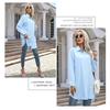 Women's Autumn Long Solid Colour Casual Temperament Long Sleeve Shirt Women