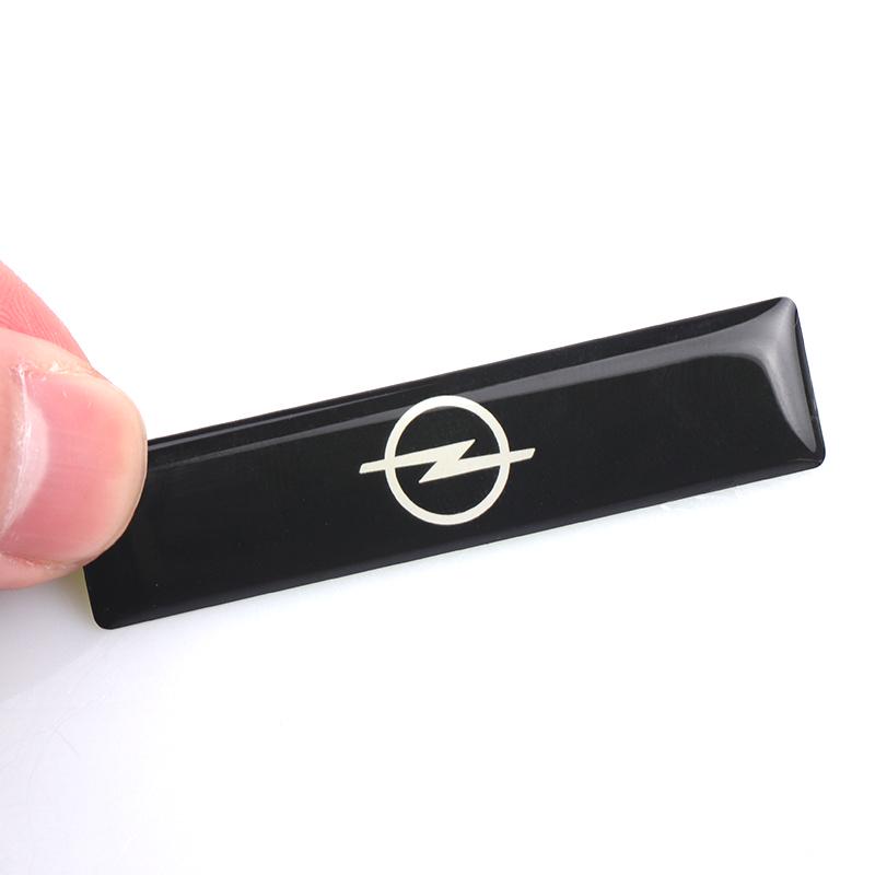 AAGW1 5pcs 3D OPC LINE Emblem Car Side Fender Tail Badge Decor Sticker For Opel Astra H J Insignia Mokka Zafira Corsa Vectra D Antara