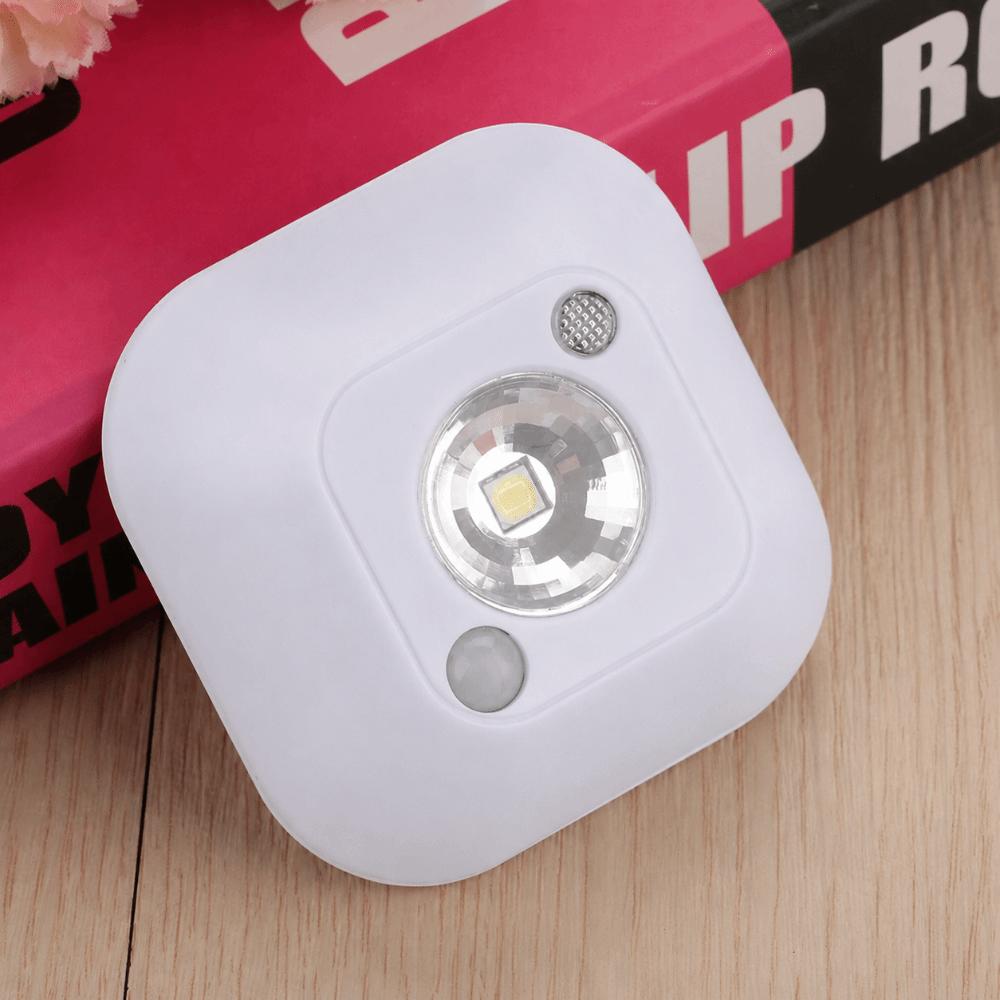 Battery Powered Motion Sensor Night Light Mini Size Cabinet Lamp Wardrobe Light Wardrobe