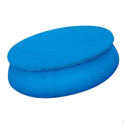 Staubdichte, faltbare, runde Poolabdeckung für oberirdische Pools