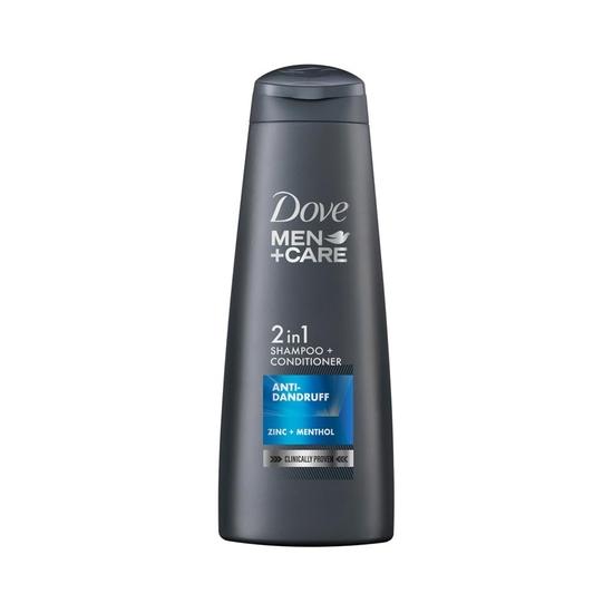 DOVE Men+Care Anti Dandruff 2in1 Shampoo+Conditioner, 340 Ml
