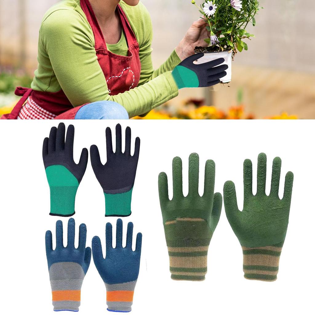Thorn-Proof Gardening Weeding Working Gloves Breathable leather Glove Puncture Resistant for Digging Floral Planting Pruning