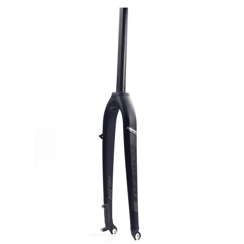 Kinesis 26" 27.5" 29" Aluminum MTB Bike Rigid Fork Straight 1-1/8" 28.6mm Disc Brake Inner Housing Quick Release 100mm