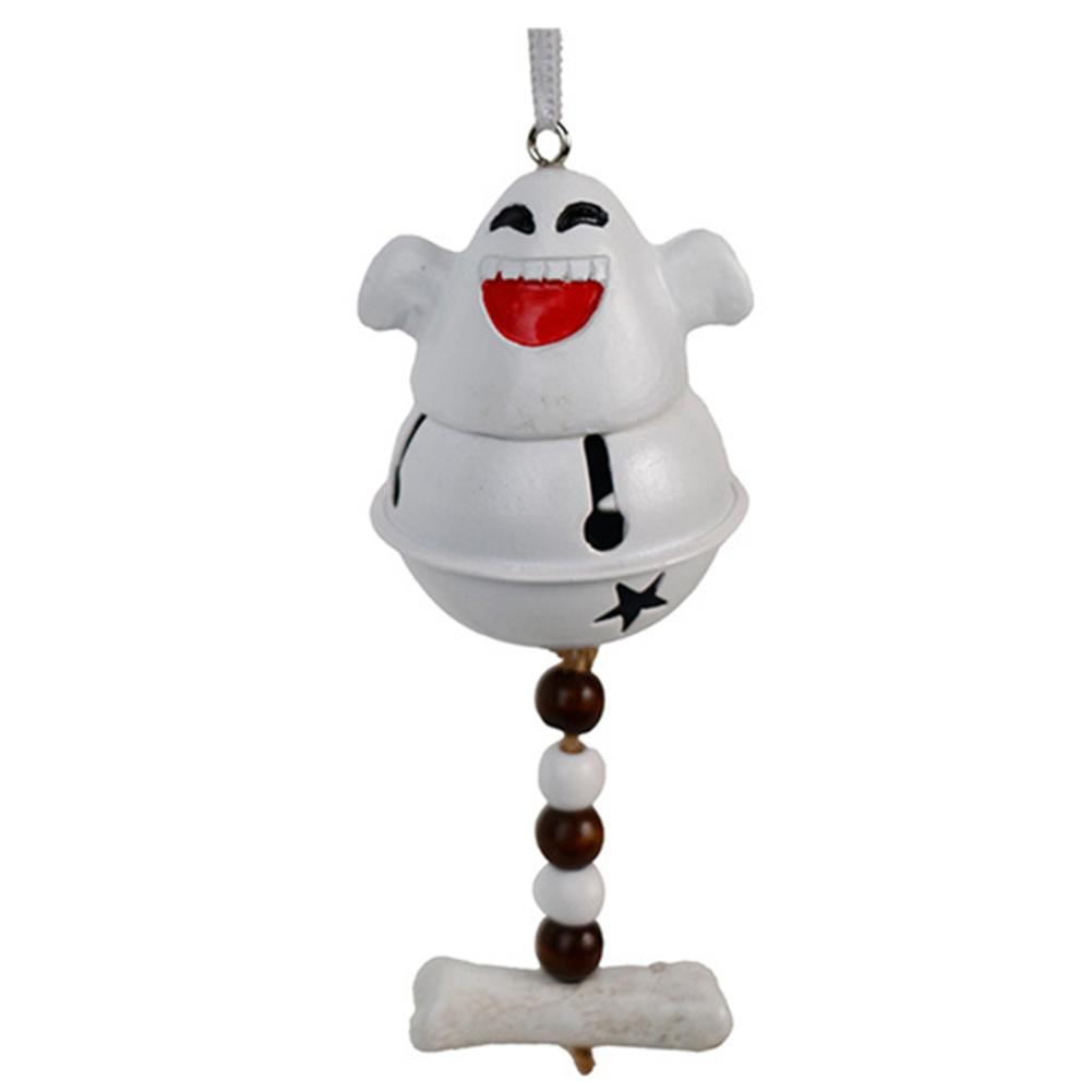 Halloween Creative Fun Resin Phantasmal Bell Pendant Decoration Door Hanging Halloween Phantasmal Bell  Wind Chimes