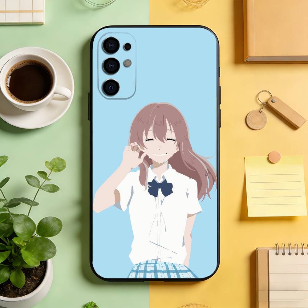 

A Silent Voice Shouko Nishimiya Phone Case Black Silicone Soft For Samsung S25,S24,S21,S22,S23,S30,Ultra,S20,Plus,Fe,Lite Samsung S22ULTRA5G