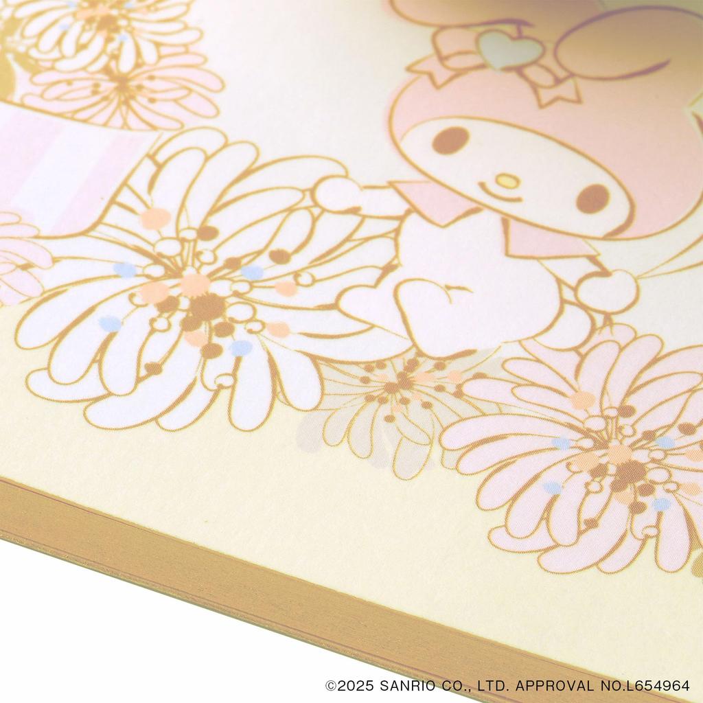 A5 Notebook Paul Joe X My Melody White & PAJ-NB27-WH
