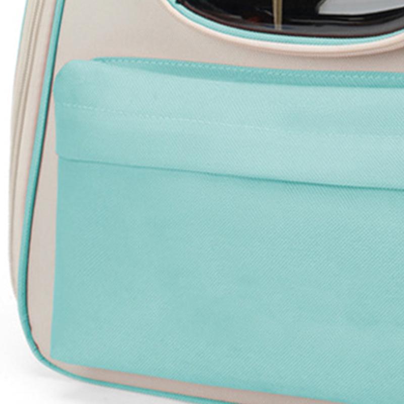 Pet Carrying Backpack Large Space Waterproof Breathable Portable Cat Carrier Bag with Handle for Puppy