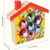 A Game for Classifying The Colors And Shapes of Bee Houses As a Festive Gift.