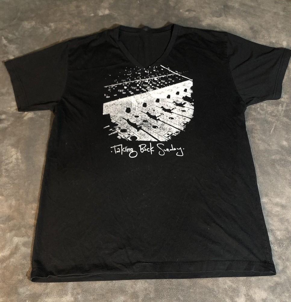 HOT! Taking Back Sunday Black Cotton All size S-5XL Unisex Shirt OM703 Unisex T-Shirt M