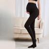 Winter Maternity Tights For Women Adjustable Full Support Pregnant Pantyhoses Thermal Fleece Lined Opaque Stockings For Pregnant