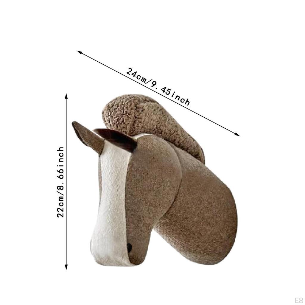 3D Animal Head Wall Decor Bedroom Home Charmers for Farmhouse Children Room