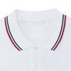 Prada Men's Logo Patch Polo Shirt White SJN256-322-F0BA1