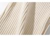 Women's Multi-Color Ribbed Knit Camisole Dress - Slimming, Stretchy, Close-Fitting, Simple Inner Wear