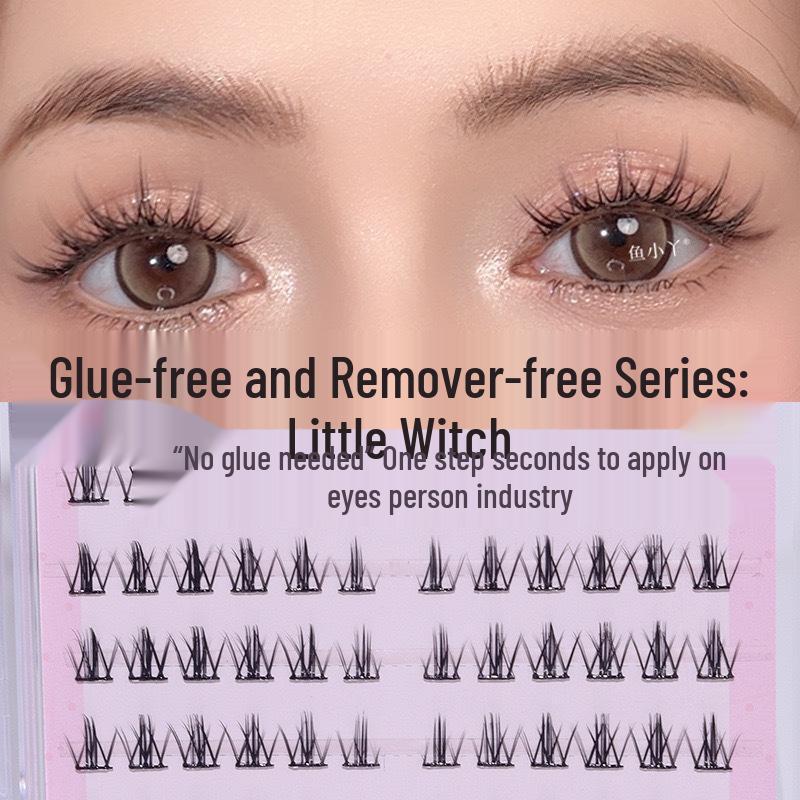 Yu Xiaoya Large Capacity Easy-Apply No-Glue Three-Step Natural False Eyelashes