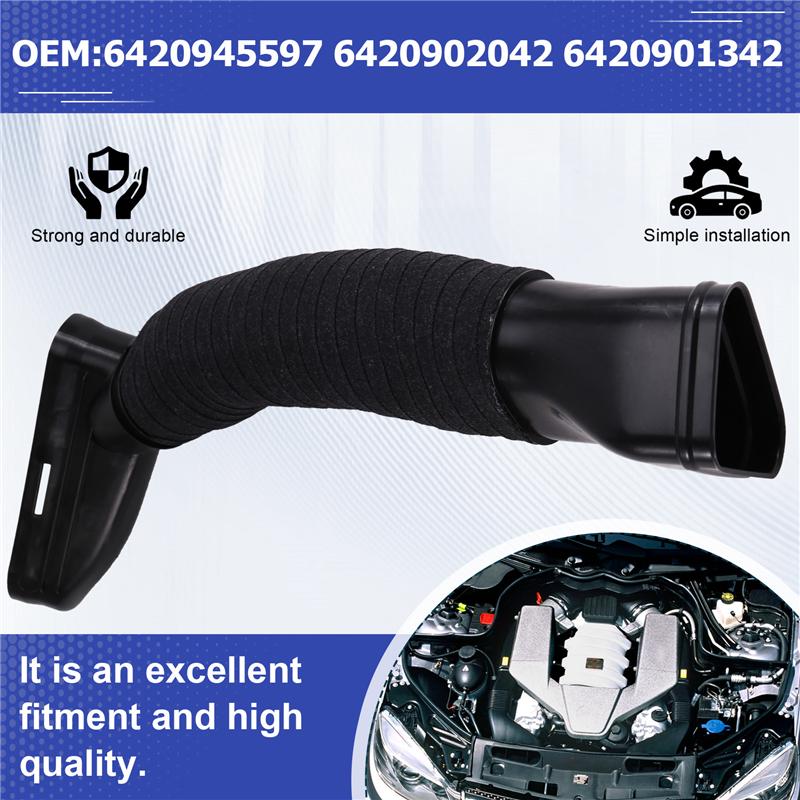 Turbocharger Air Intake Pipe Hose For Mercedes C E Class W 204