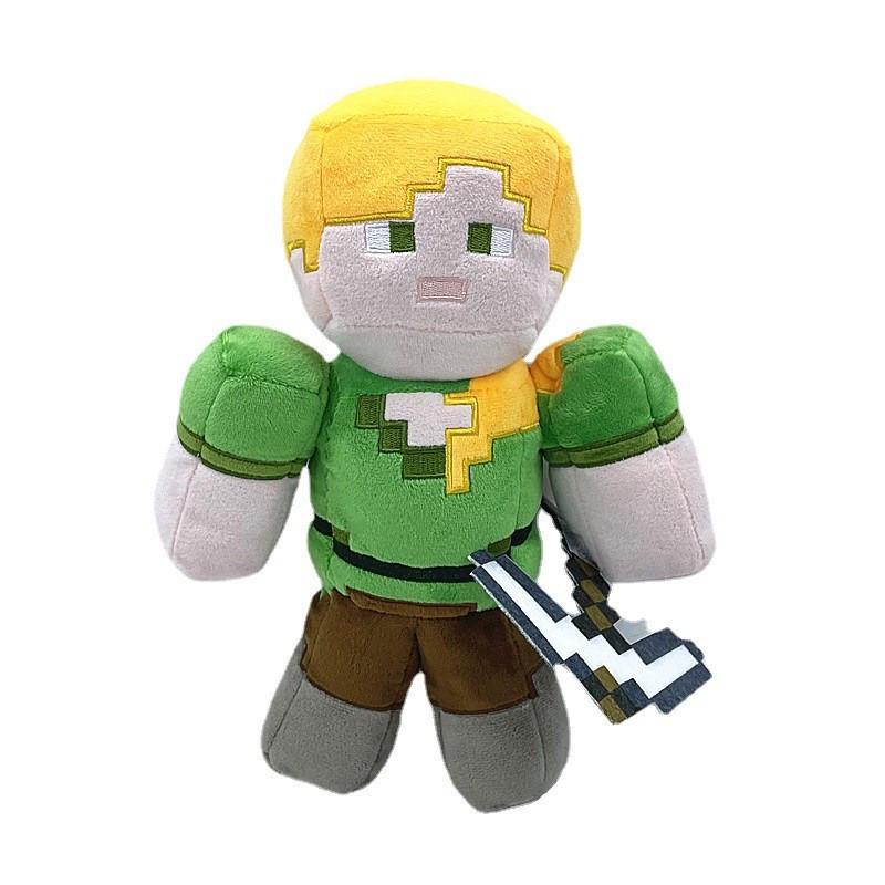 Ender Dragon and Zombie Steve Minecraft Plush Toy - Squid Doll Stuffed Animal