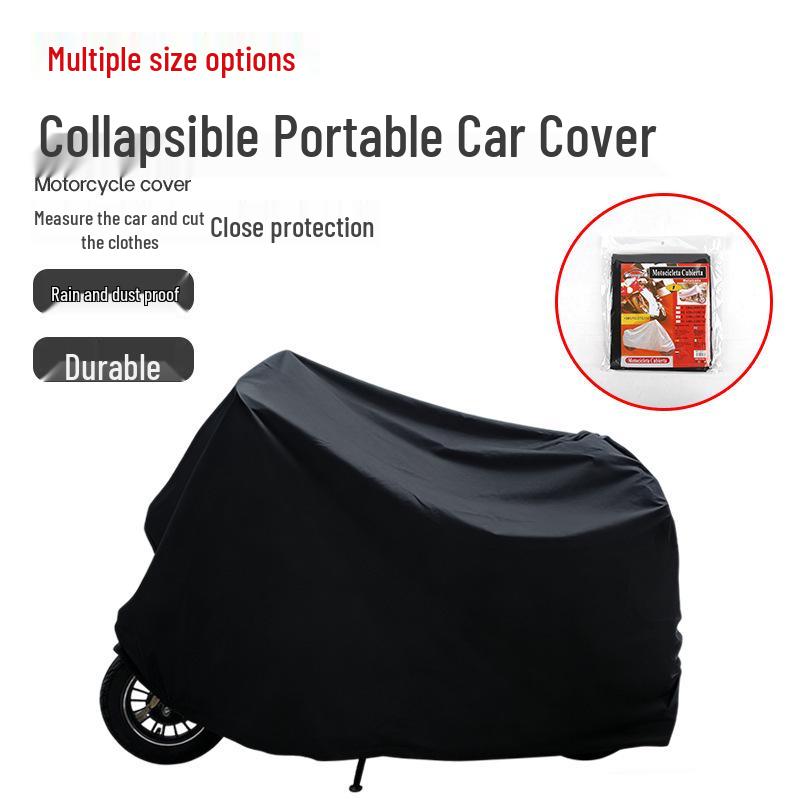 Motorcycle & Bicycle PEVA Cover: Customizable Logo, Single Layer, Waterproof & Sunproof Protection for Electric Vehicles