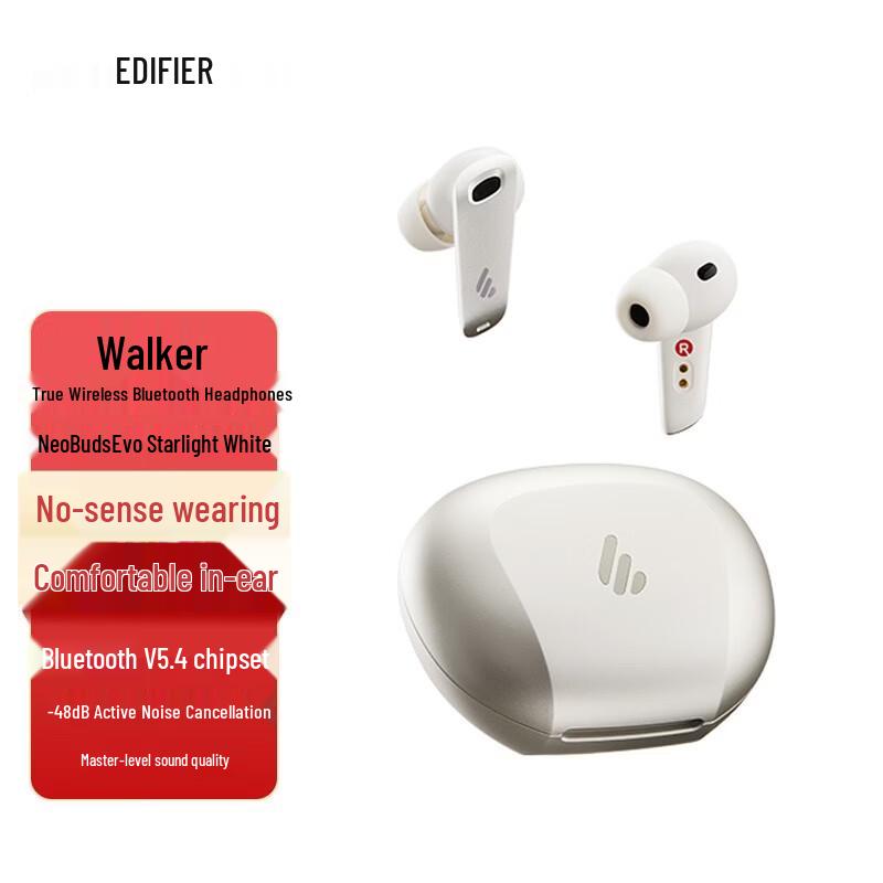 

EDIFIER NeoBuds Evo True Wireless Hybrid ANC Earbuds