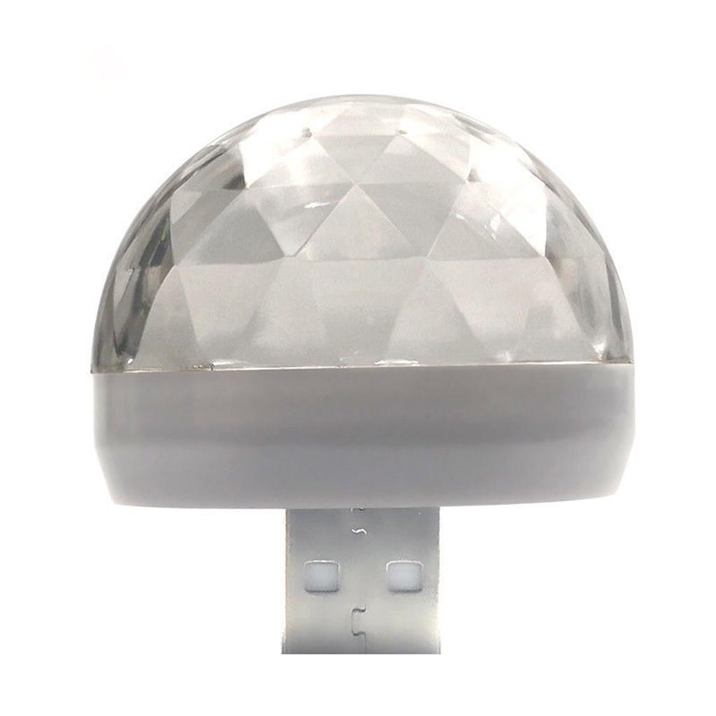 

(Никита) USB Mini LED Night Light Цвет меняется в зависимости от звука Музыка Волшебные огни Светодиодный гриб One Size белый