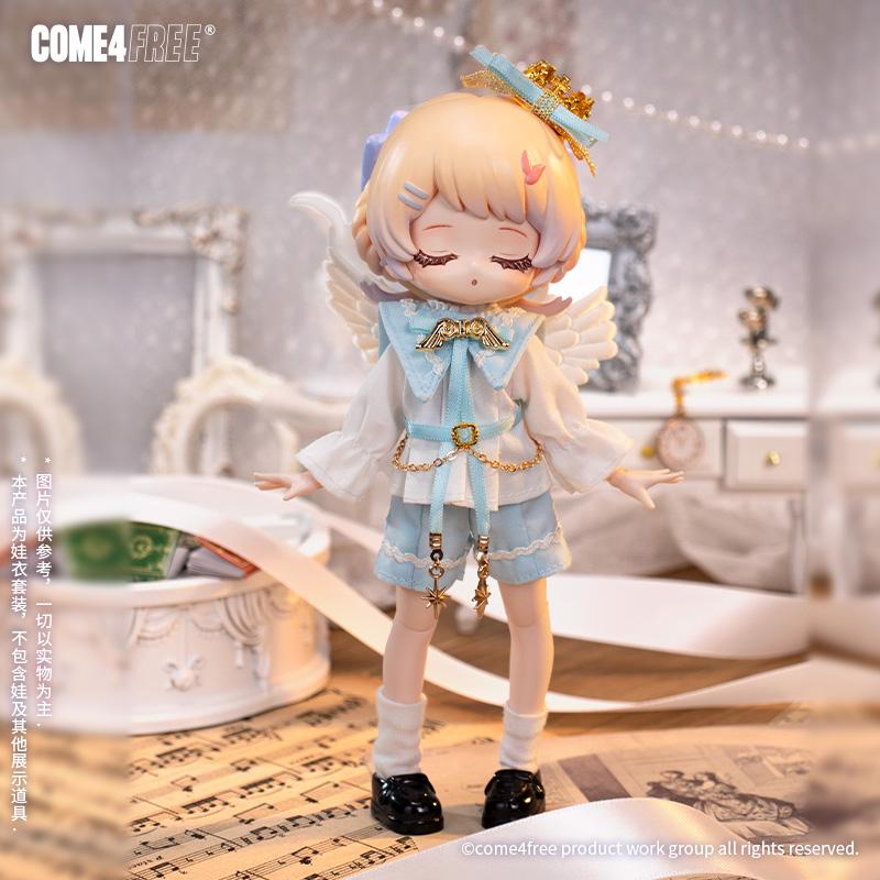 Come4free 12 Points Bjd Doll Clothing Series Doll Skirt Bjd Clothing Set Sweet And Cute Set Doll Accessories Dress Bonnie Rabbit