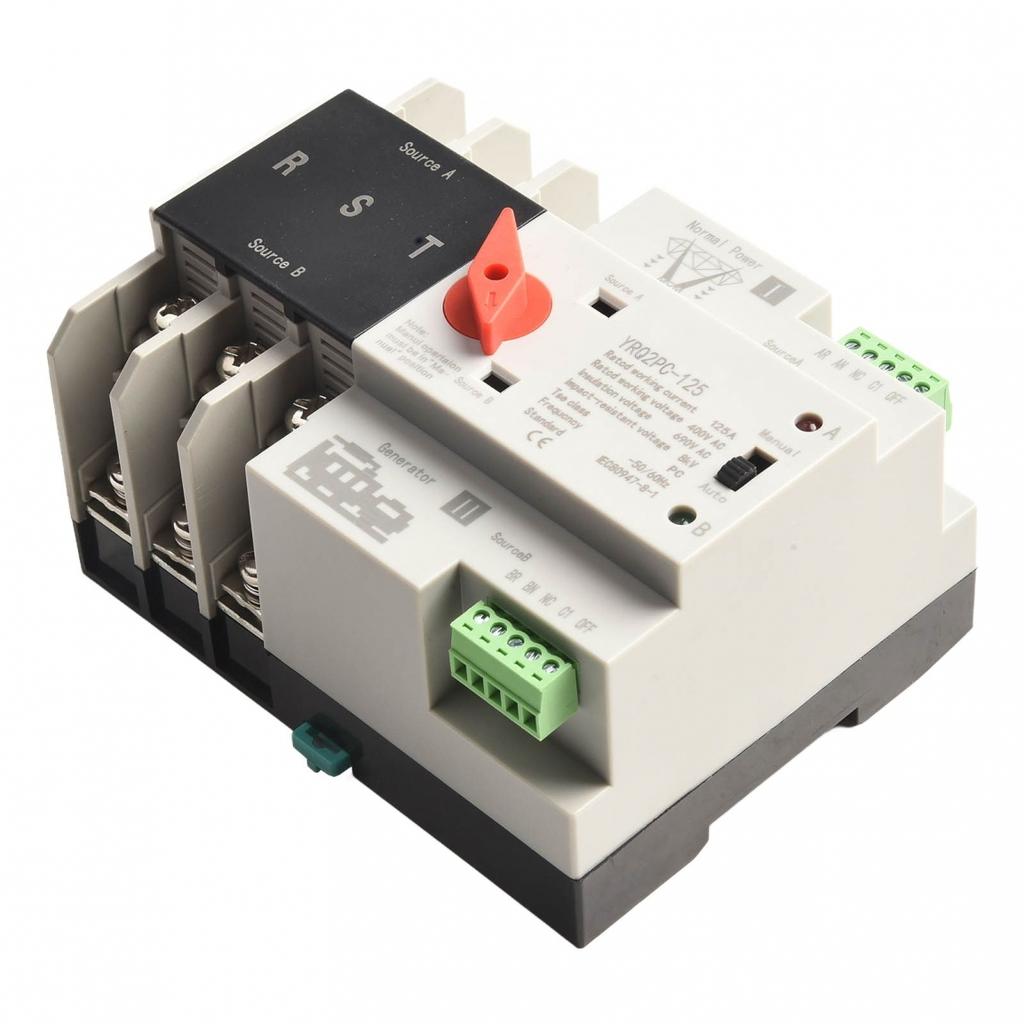 Automatic Transfer Switch Dual Power Transfer Switch AC 220V