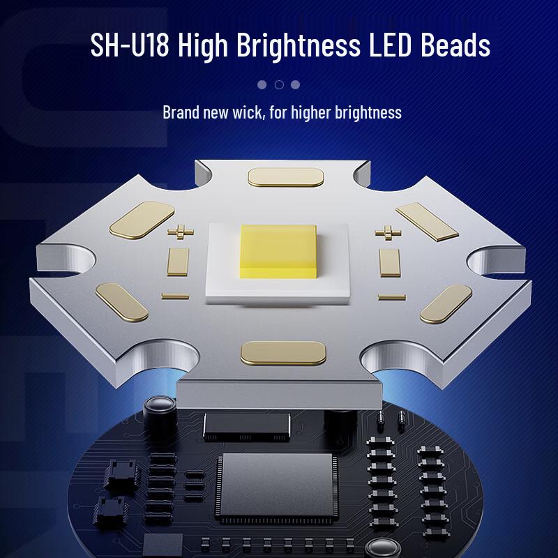 SupFire USB-C Rechargeable Tactical LED Flashlight