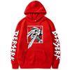 Japanese Animation Berserk Guts Autumn Men's Hoodie Sweatshirt Men Womnen Fashion Design Pullover Men's Fleece Hoodies