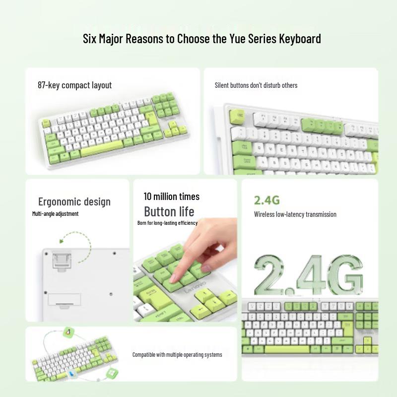 Lenovo X5KPro Dopamine Silent Wireless Business Keyboard