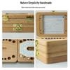 Tooth House Baby Keepsake Box: Custom Wooden Milk Teeth & Hair Photo Frame for Boys & Girls
