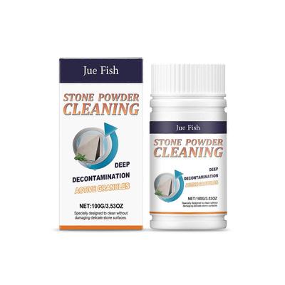 Stone Cleaning Powder for Marble & Granite Removes Scale, Rust & Grease, Gentle Anti-Fouling Formula