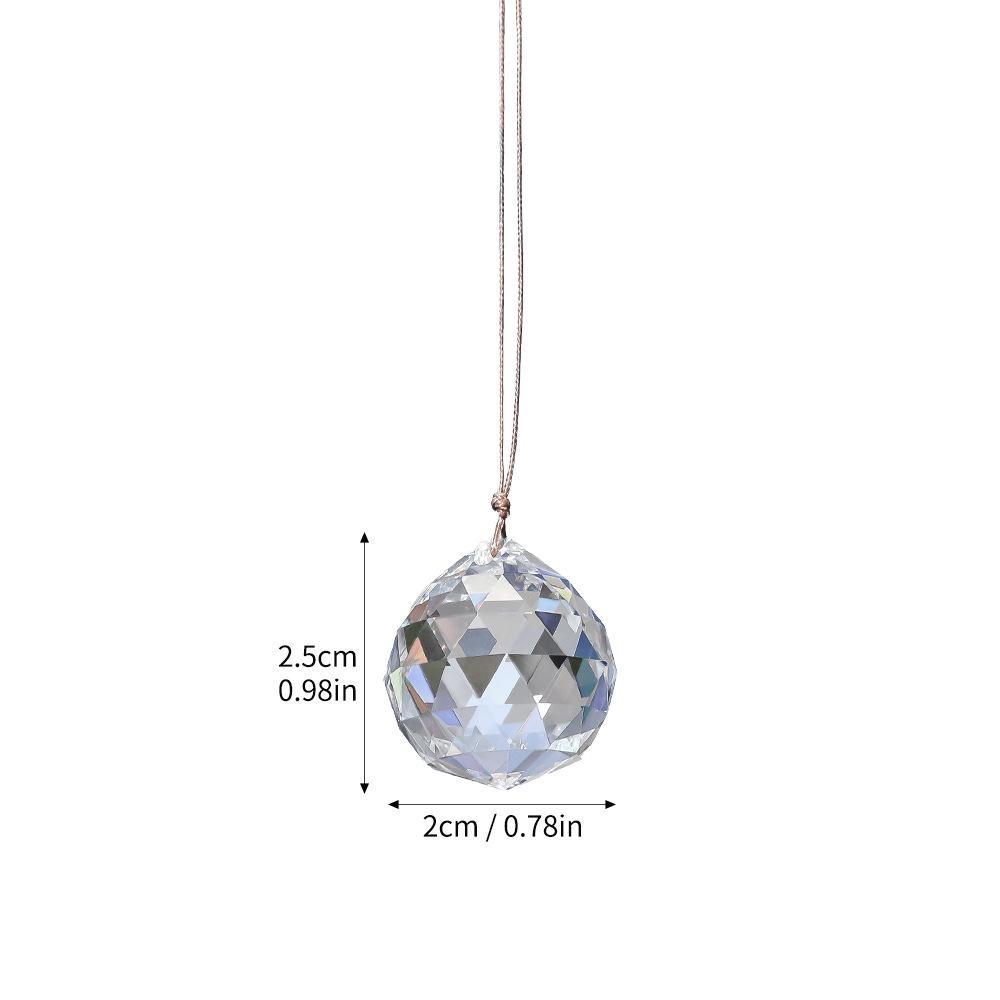 

Sun Catcher Window Hanging Light: K9 Faceted Crystal Pendant Ball