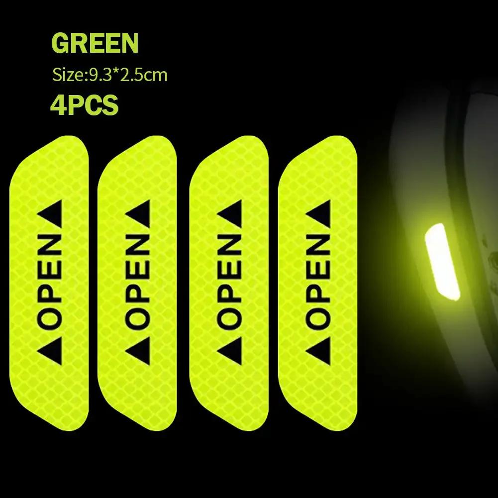 Car Warning Night Safety Sticker for Honda CRV Accord Odeysey Crosstour FIT Jazz City Civic JADE Crider Spirior Ciimo Elysion