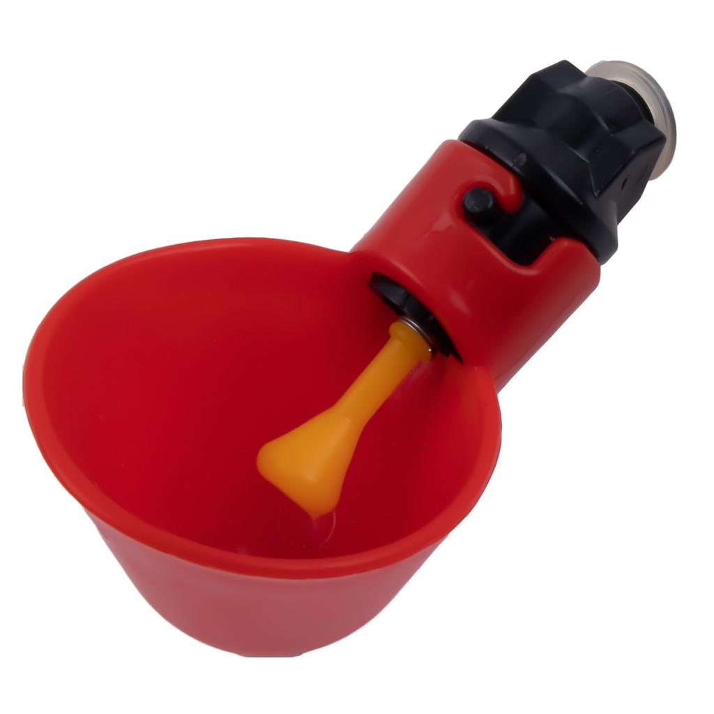 4PCS Water Drinking Cups Chicken Waterer Automatic Poultry Drinkers