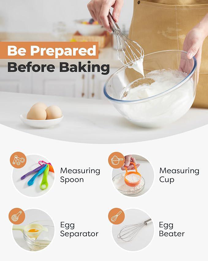 700-Piece Cake Baking & Decorating Set: Turntable, Piping Bags, Nozzles, and Tools