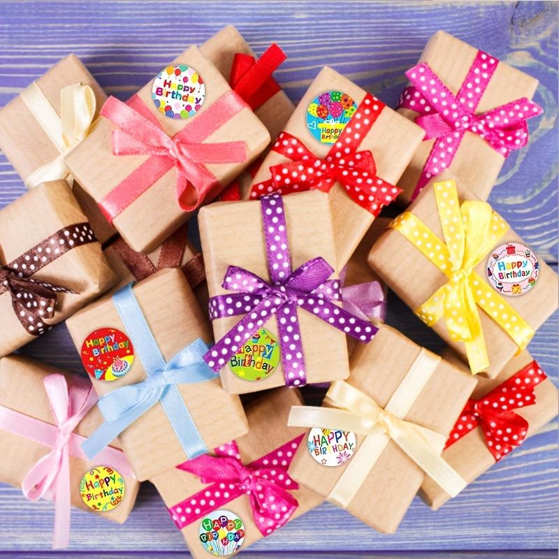 500 Stück/Alles Gute zum Geburtstag Aufkleber Feiertagsaufkleber Party Umschlag Schreibwaren Kartenetikett Geschenk Siegelaufkleber