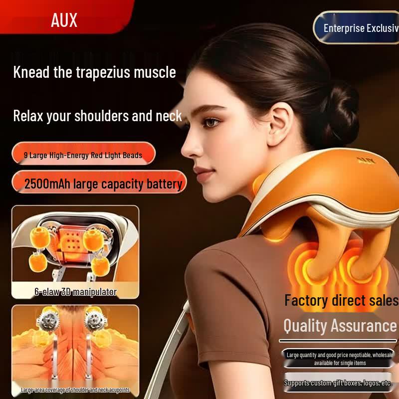 AUX Multi-Function Shoulder and Neck Massager CN plug (adapter included)