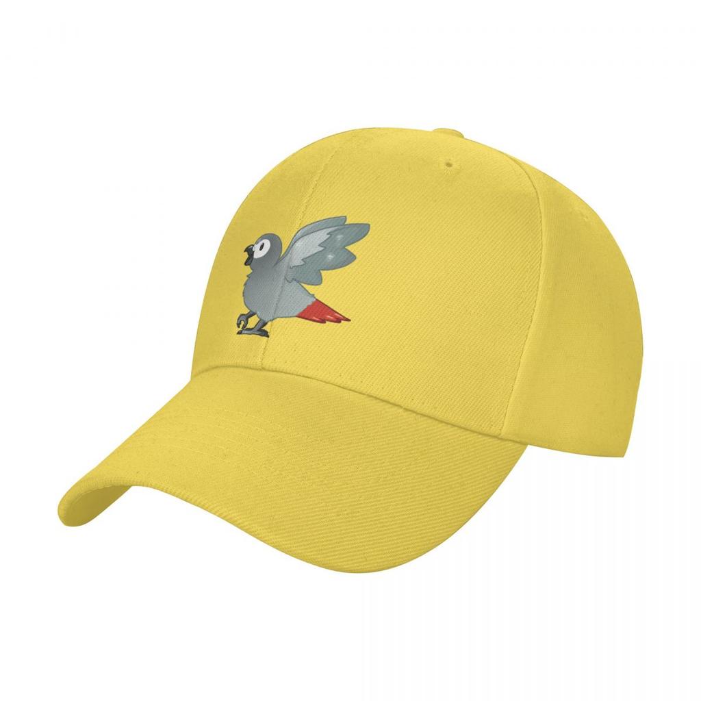 Happy African Grey Baseball Cap Vintage Anime Hat Golf Baseball For Men Women's
