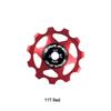 ENLEE Bike Aluminum Alloy Guide Wheel Pulley Rear Derailleur 11T 13T Guide MTB Ceramic Bearing Jockey Wheel For 4/5/6MM