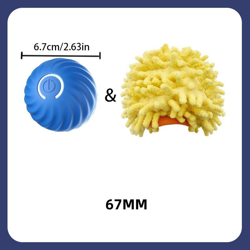 CE Interactive Pet Smart Electric Ball Toy Can Reverse Popular Automatic Dog Toy Cat Dog Playing toys Pet Toys