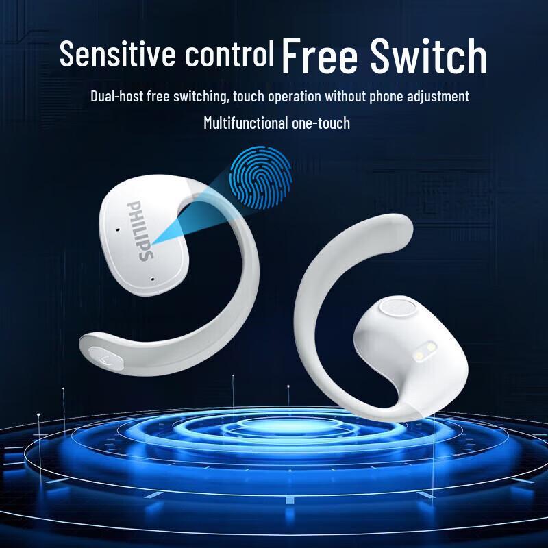 Philips TAT2708 Open-Ear Sport Bluetooth Headphones